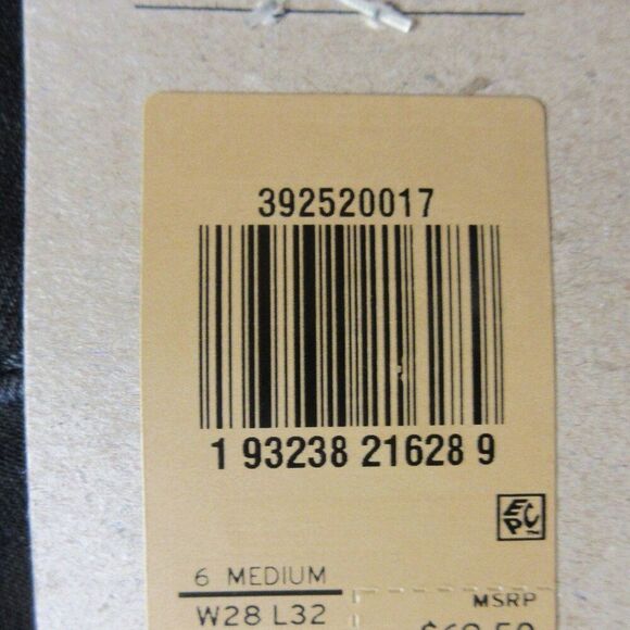 LEVI'S Classic Bootcut Jeans Womens 6 (28x32) Mid Rise Black Stretch Denim 1 NWT - Picture 8 of 15